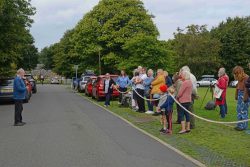Derek Carter acting as MC